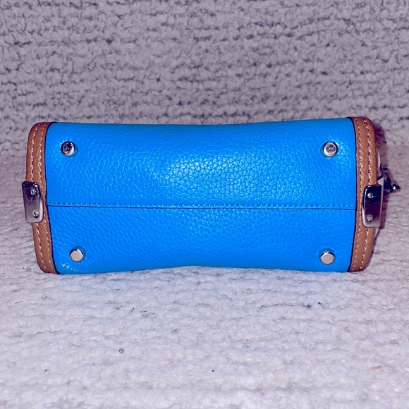 Coach Swagger 21 Rainbow Colorful Color Block Satchel Crossbody Purse Bag - Picture 12 of 16